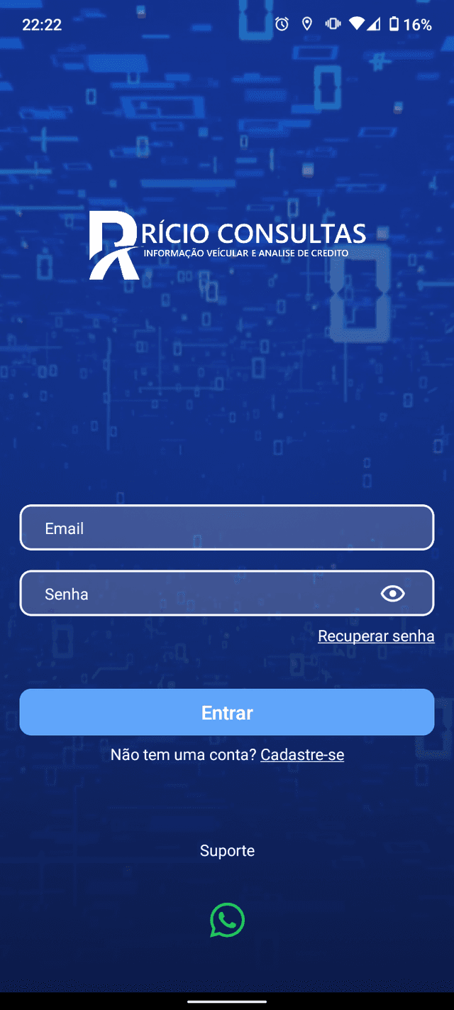 Ricio Consultas App - Consulta veicular